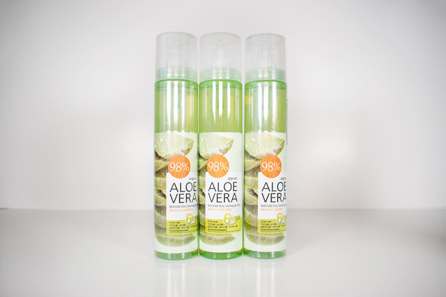 Aloe Vera Soothing Gel Mist - set of 3