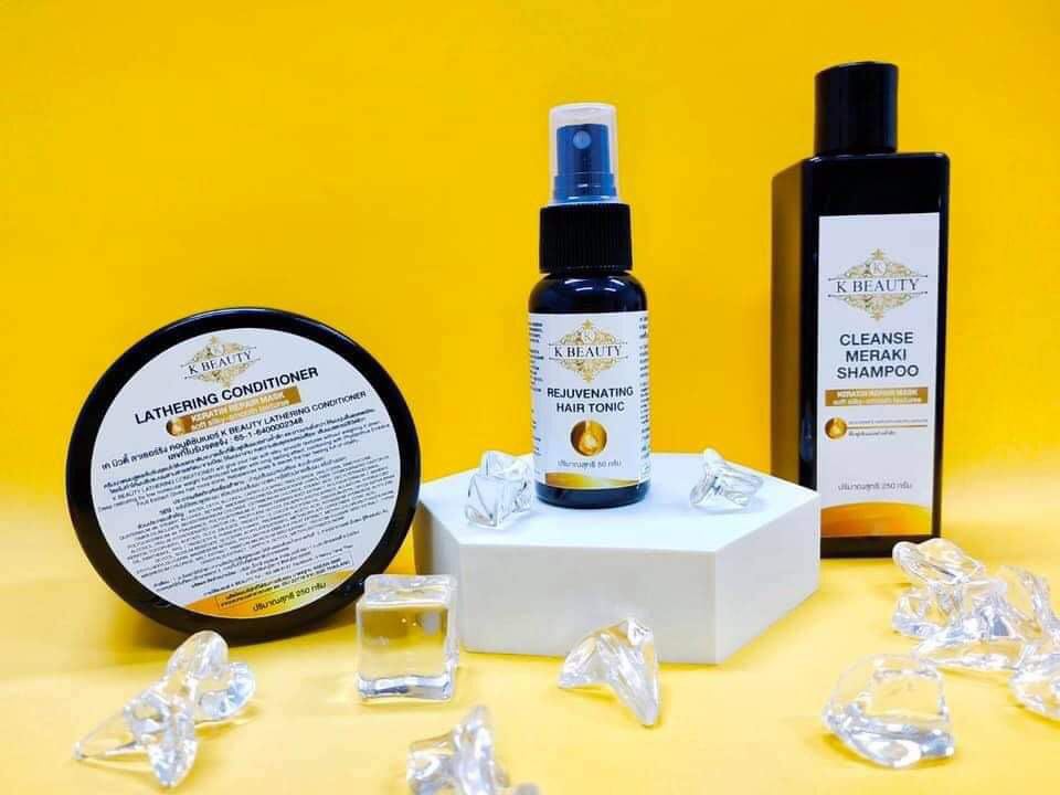 K Beauty Shampoo set (Shampoo, Conditioner, and Hair Tonic)